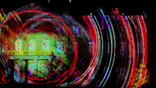 Karlsruhe, SchlossLichtspiele, gestern mit Visuals von Haegar und Musik von Omar und Tommy #livevisuals #videokunst #videoart #schlosslichtspielekarlsruhe @jazzclub_karlsruhe